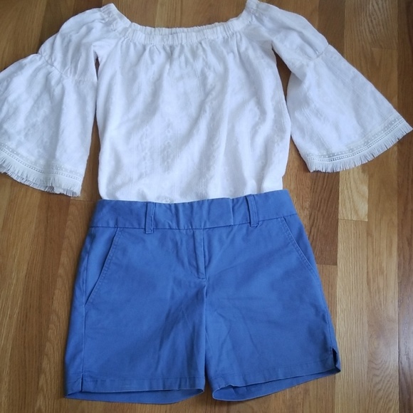 EUC, Pretty Blue Loft Shorts! - Picture 2 of 5